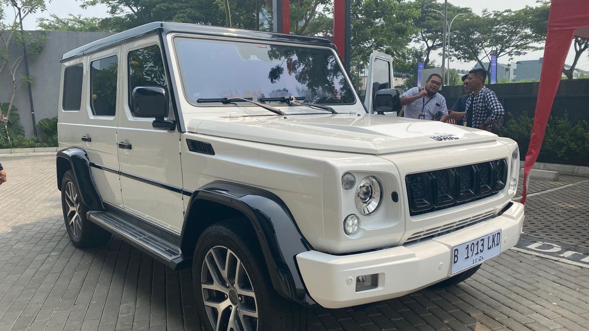 حاليا رسميا في إندونيسيا ، يعرض BAIC سيارة BJ80 SUV