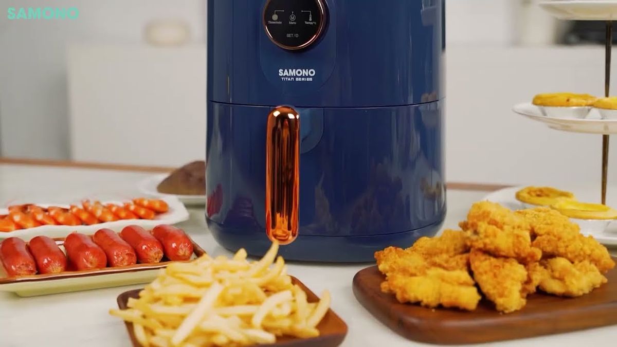 The Use Of Air Fryer Products Is A Trend Among Young Families Focusing On A Healthy Lifestyle