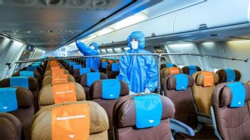 ガルーダパイロット協会、保健省を含む抗議が出現し、感染のリスクがあるため、飛行機の乗客のためのPCRを肯定