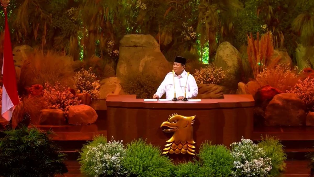 プラボウォ・トゥディング インドネシアの分裂を望む人々がいる:後でNGOとメディアが外国から資金提供を受けることが明らかになる