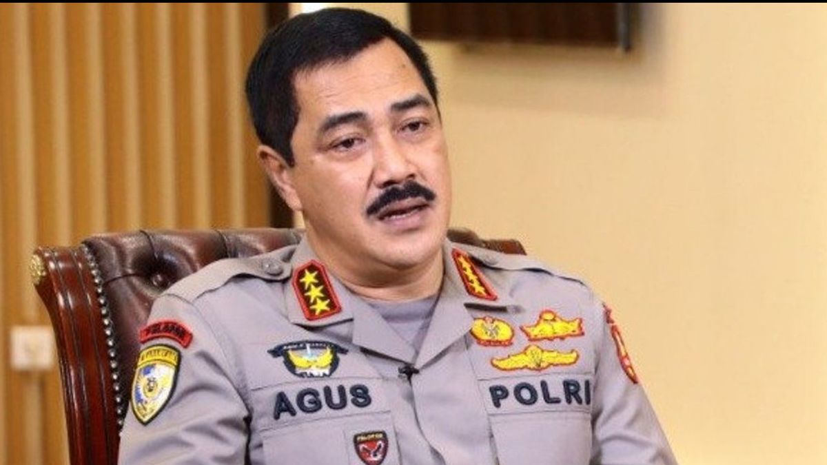 国家警察Kabareskrim Komjen Agus Andrianto的薪水一瞥，他被指控从非法矿山获得60亿印尼盾现金 