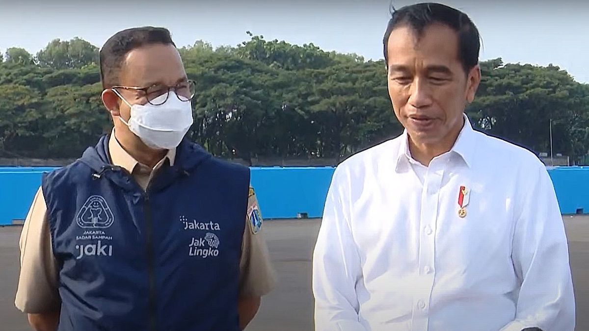 Jokowi - Anies 'Mesra' di Sirkuit Formula E, Roy Suryo Nilai Senapas dengan Ambisi Indonesia Bangun Industri Baterai Kendaraan Listrik