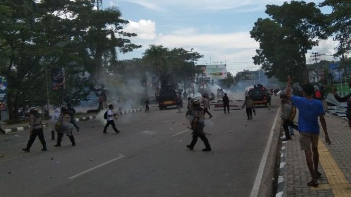 Demo 11 April di Sultra, Delapan Mahasiswa dan Dua Pelajar Diamankan