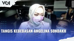 VIDEO: Tangis Kebebasan Angelina Sondakh