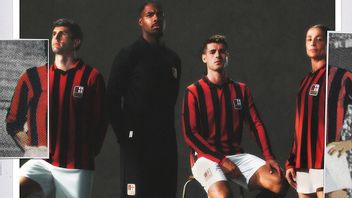 Detail Seragam Retro AC Milan Spesial Rayakan Ulang Tahun Ke-125