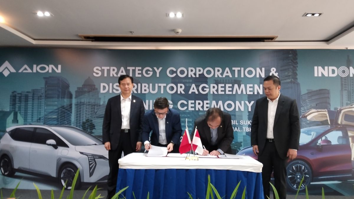 Indomobil partenariat avec GAC Aion, Kera à la distribution de voitures électriques en Indonésie