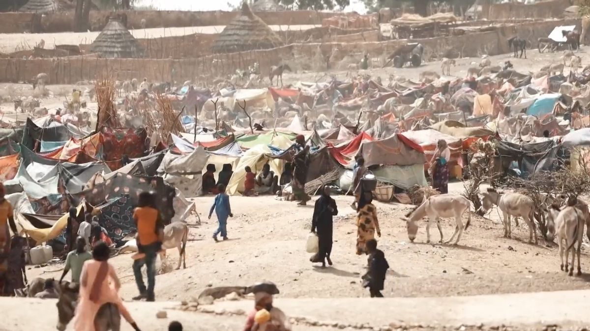 スーダン危機により400万人が避難