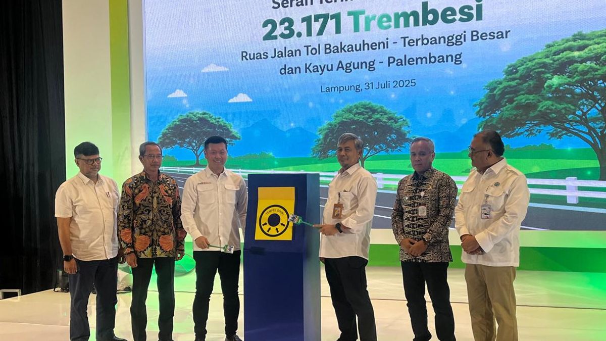 Trambesi Tree Planting Becomes A Continuation Solution For Carbon Emission Reduction On The Trans Sumatra Toll Road
