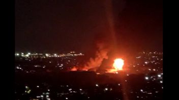 プランパン北ジャカルタのプルタミナ燃料基地が発火