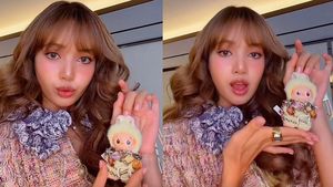 Viral di TikTok, Boneka Labubu Lisa BLACKPINK Pakai Aksesori Mewah Louis Vuitton