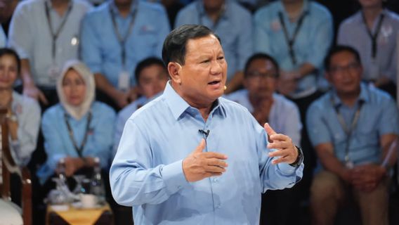First Presidential Election Debate: Prabowo Gives Examples, Politics Doesn't Have To Send Each Other