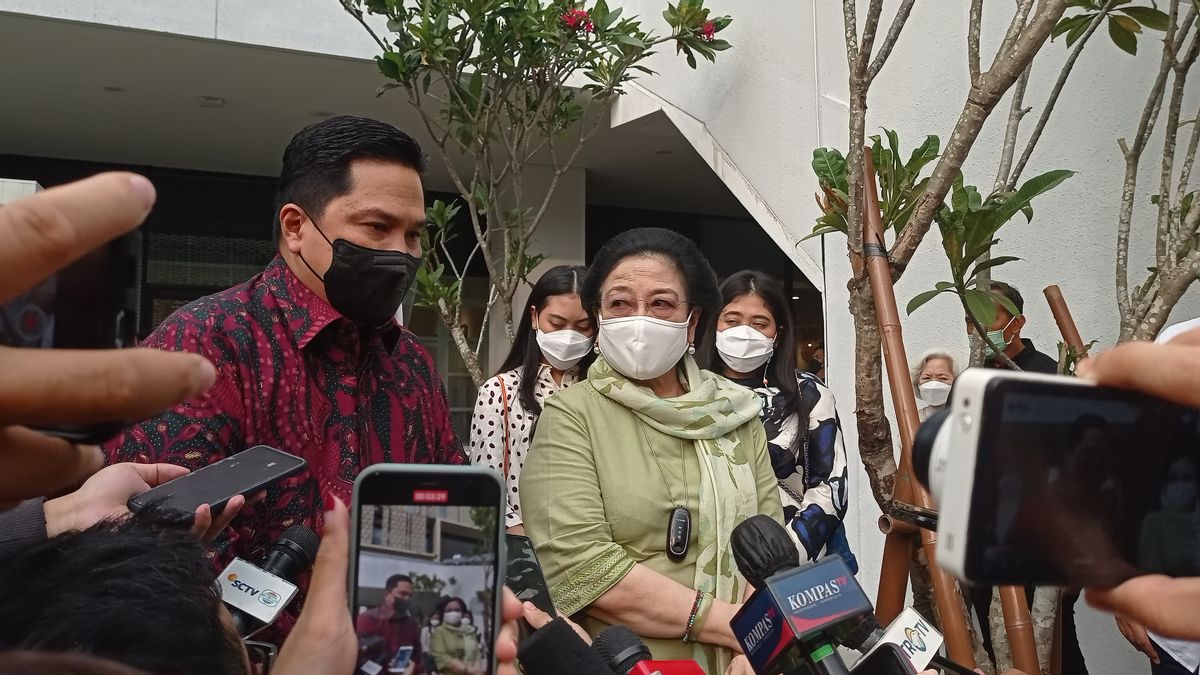 Kunjungi Sarinah Usai Direnovasi, Megawati: Pak Erick Thohir Ingin Tunjukkan Sejak 1,5 Bulan Lalu