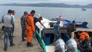 Basarnas Ternate Lakukan Pencarian Warga yang Hilang di Perairan Gane Halmahera Selatan