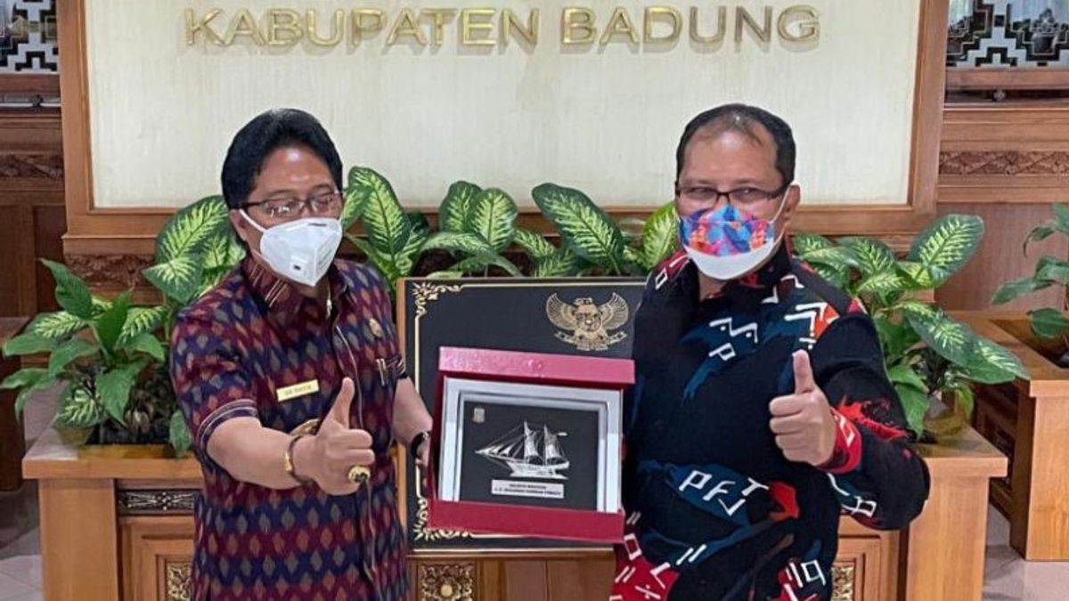 Wali Kota Makassar Danny Pomanto Bahas Pemulihan Pariwisata dengan Bupati Badung Bali