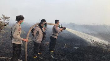 La Police Régionale Du Kalimantan Occidental A Désigné 8 Suspects Individuels Dans Les Affaires D’incendie De Forêt Et De Terre