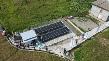 PTBA Inaugurates Two Irrigation PLTS For Muara Enim Farmers