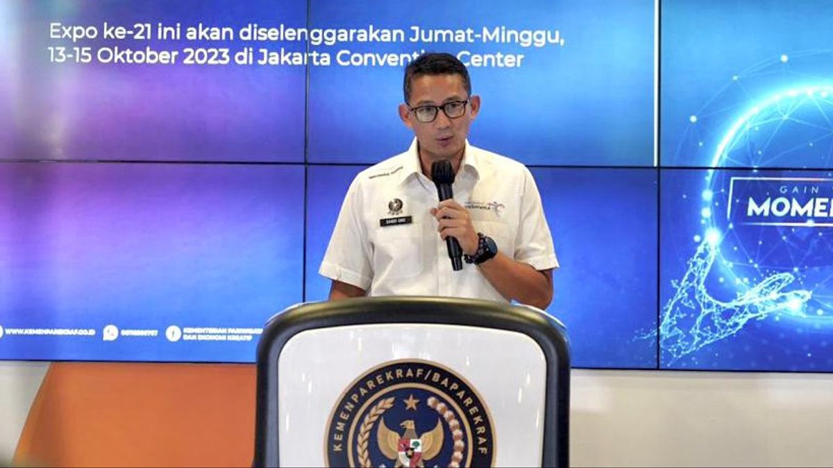 When Sandiaga Uno Praised By Sri Mulyani About The Performance Of The Ministry Of Tourism And Creative Economy