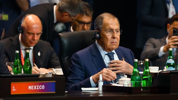 Foreign Minister Lavrov Calls The West Try To Politize The Joint Declaration Of The G20 Summit, Kremlin: Russian Voice HEARd