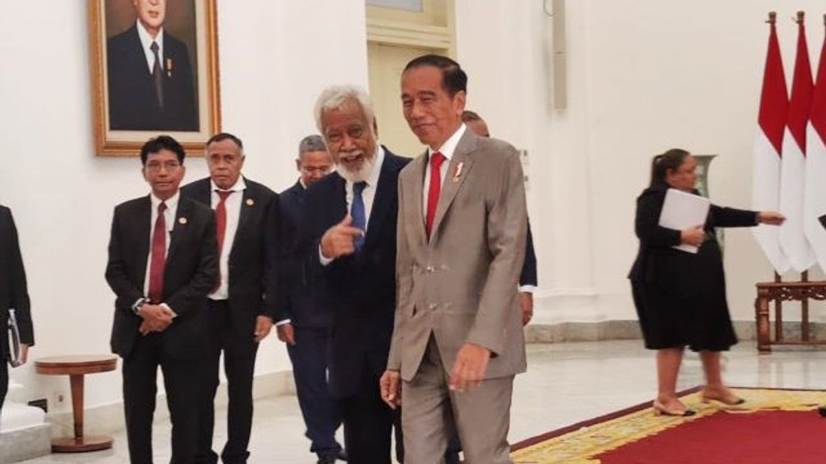 Xanana Gusmao Puji Le leadership de Jokowi considéré comme le leader réussi de l’ASEAN