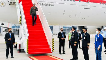 Semaine Chargée De Visites à L’étranger, Jokowi Retourne En Indonésie Immédiatement En Quarantaine Au Palais De Bogor