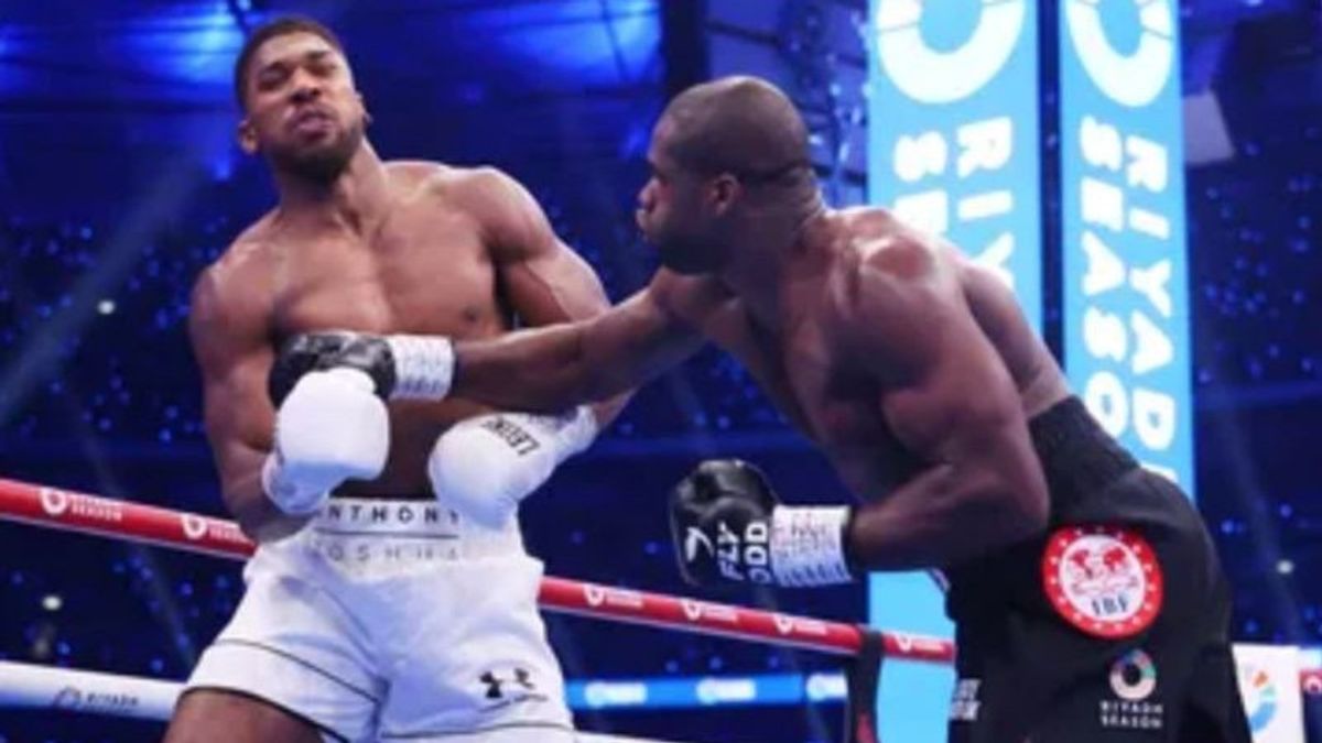 Le boxeur Dubois a battu Joshua au cinquième tour