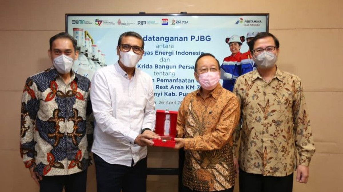 Supporting Homecoming, Pertamina Gas Subholding Distributes Gaslink On Toll Roads