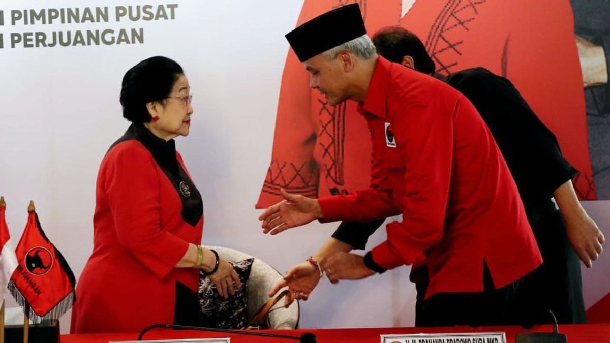 Megawati's Brief Directions To Ganjar Before The Announcement Of The Presidential Candidate: You Will Get Assignment