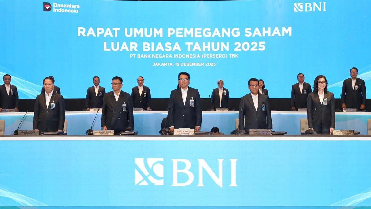 BNI Gelar RUPSLB, Mantapkan Transformasi dan Tata Kelola Hadapi 2026