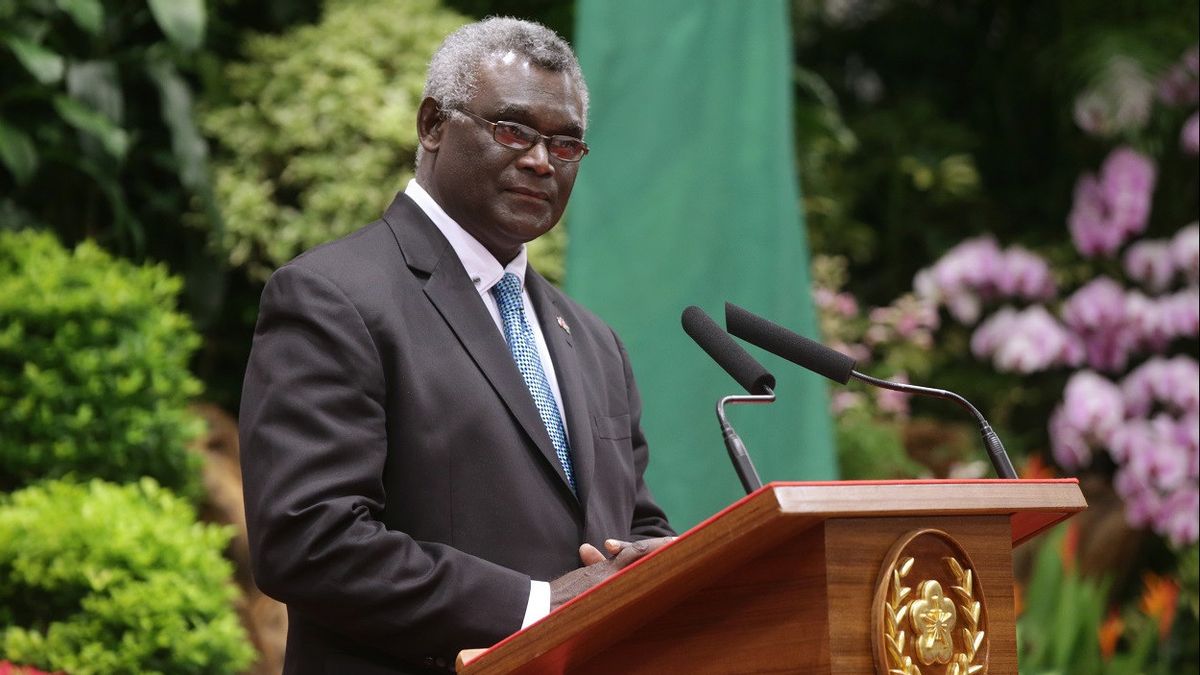 Kemitraan Keamanan dengan Beijing Tuai Kritik, PM Sogavare: Tidak Ada Niat Membangun Pangkalan Militer China di Solomon