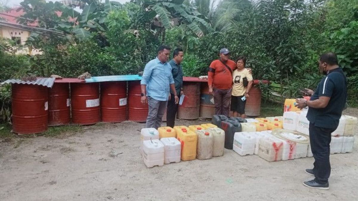 三名新嫌疑人囤积2.4吨煤油被马鲁古警方逮捕