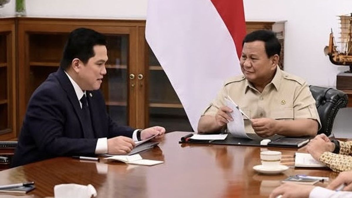 Erick Thohir ke Prabowo: Diskon Tiket Kereta hingga Pesawat Segera Berlaku