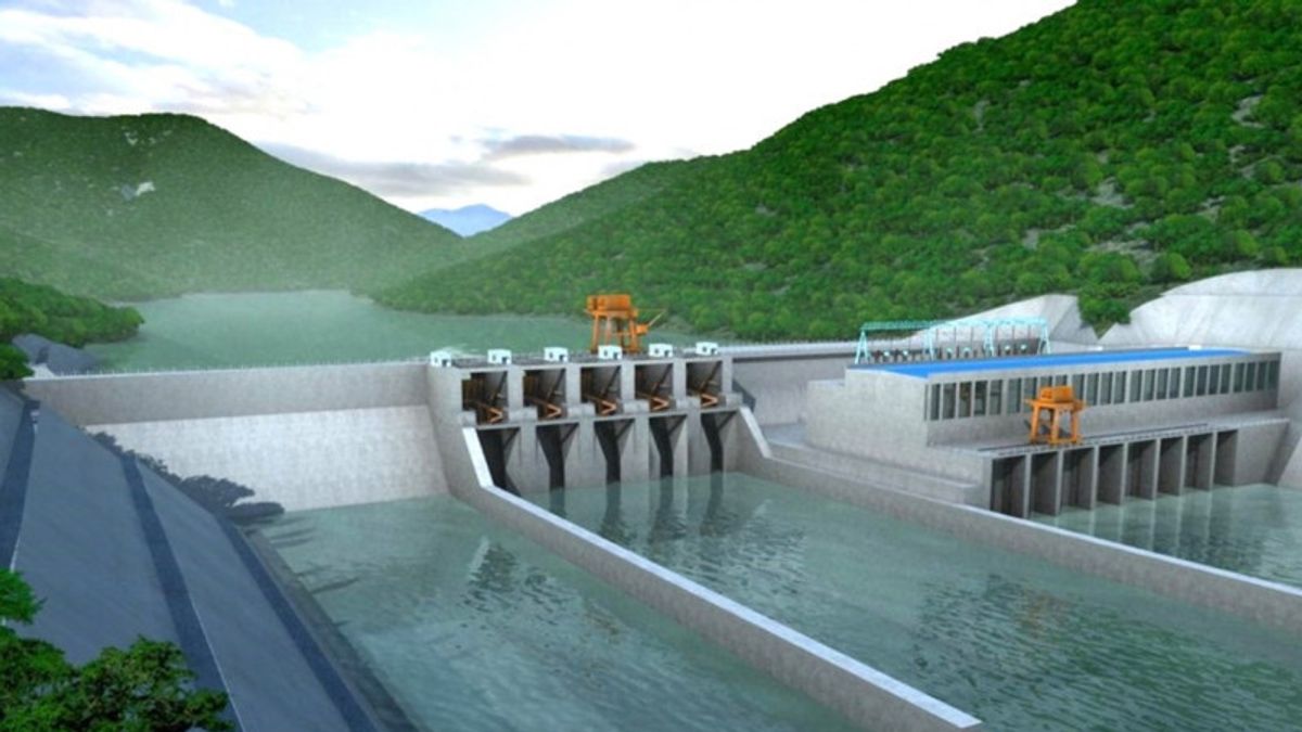 卡扬瀑布PLTA项目证明RI致力于开发绿色能源