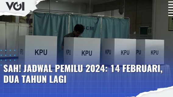 فيديو: توك، KPU يحدد يوم الاقتراع الانتخابي المتزامن الذي عقد في 14 فبراير 2024