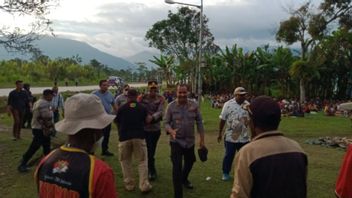 Papua Police Irwasda Descends To Central Mamberamo Post-Demo: KPK Handling Corruption Cases Will Take Legal Action