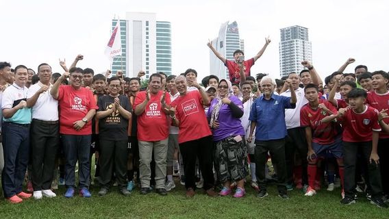 Resmikan Kompetisi Liga Jakarta U-17 Piala Gubernur 2025, Ini Harapan Pramono Anung