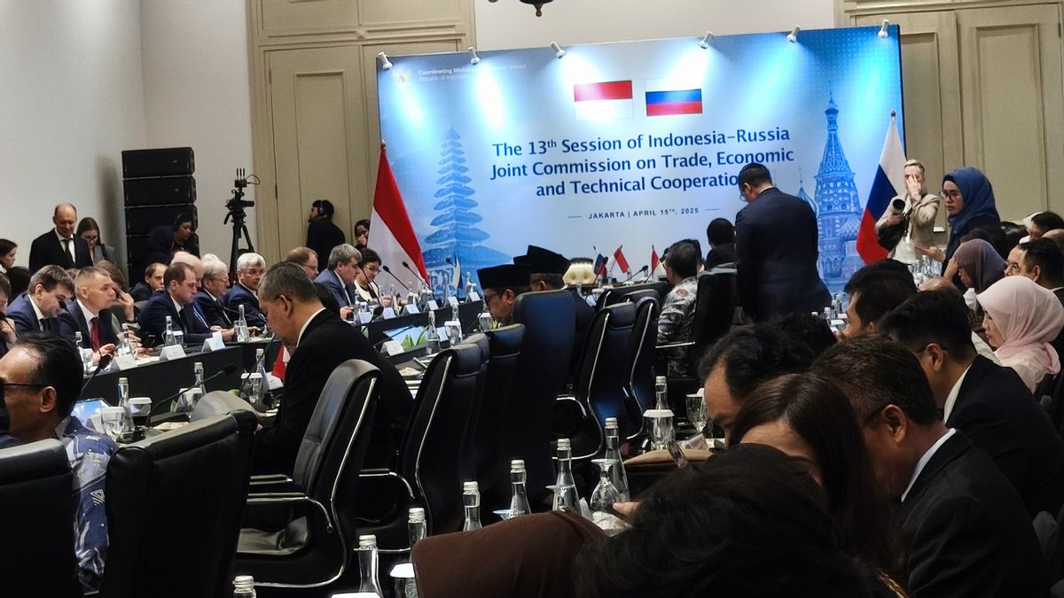 Airlangga Lakukan Pertemuan dengan Wakil PM Rusia Bahas Penguatan Kerja Sama Strategis