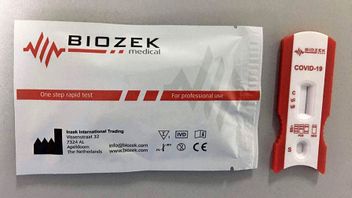 Considéré Comme Problématique, Chemical Farma Stop Distribution Of Rapid Test Biozek