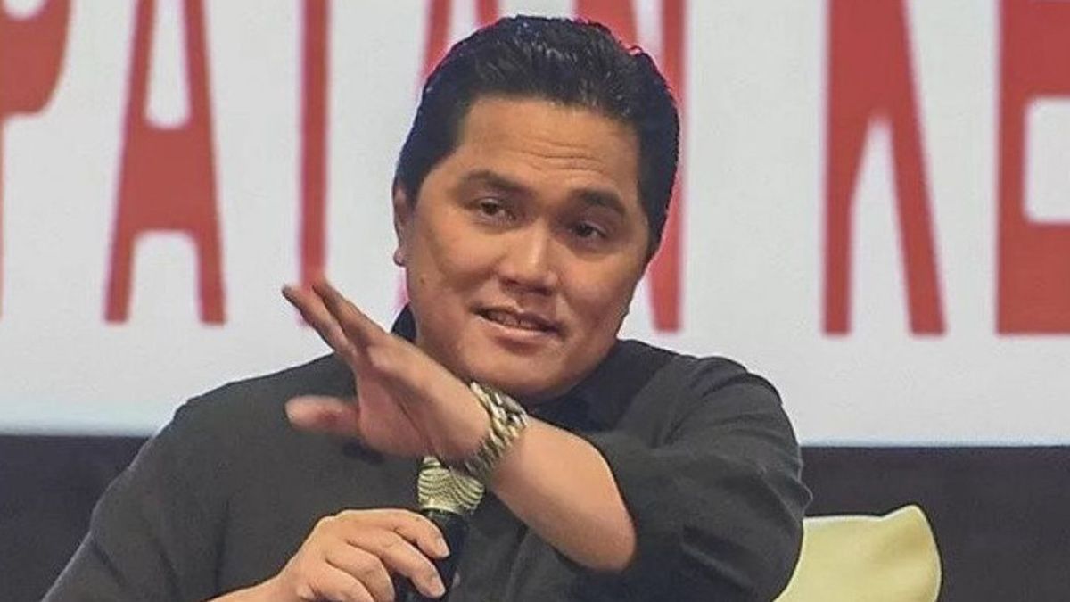 Le Ministre Erick Thohir Veut Avoir Une Participation Majoritaire Exactement En Solo, Eh Disalip Kaesang