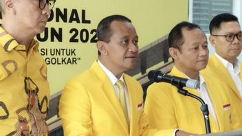 Buntut Polemik Gas 3 Kg, Bahlil Sindir Ketua Komisi XII DPR di Rakernas Golkar, Singgung Nahkoda-ABK