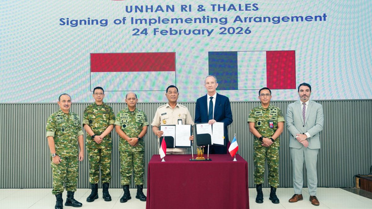 Thalesと提携し、インドネシアの将来のサイバー専門家を訓練する国防大学