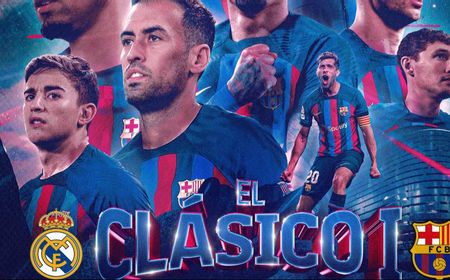 Link Live Streaming Leg Pertama Semifinal Copa Del Rey: El Clasico Real Madrid Vs Barcelona