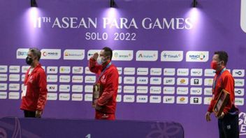 Great, The Indonesian Contingent Is The General Champion Of The 2022 APG Table Tennis With 27 Gold