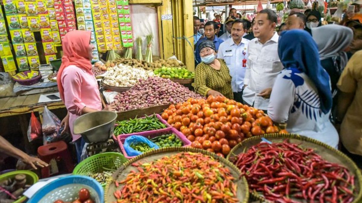 Surabaya City Government Prepares Ramadan Bazaar Press Inflation Of Basic Materials