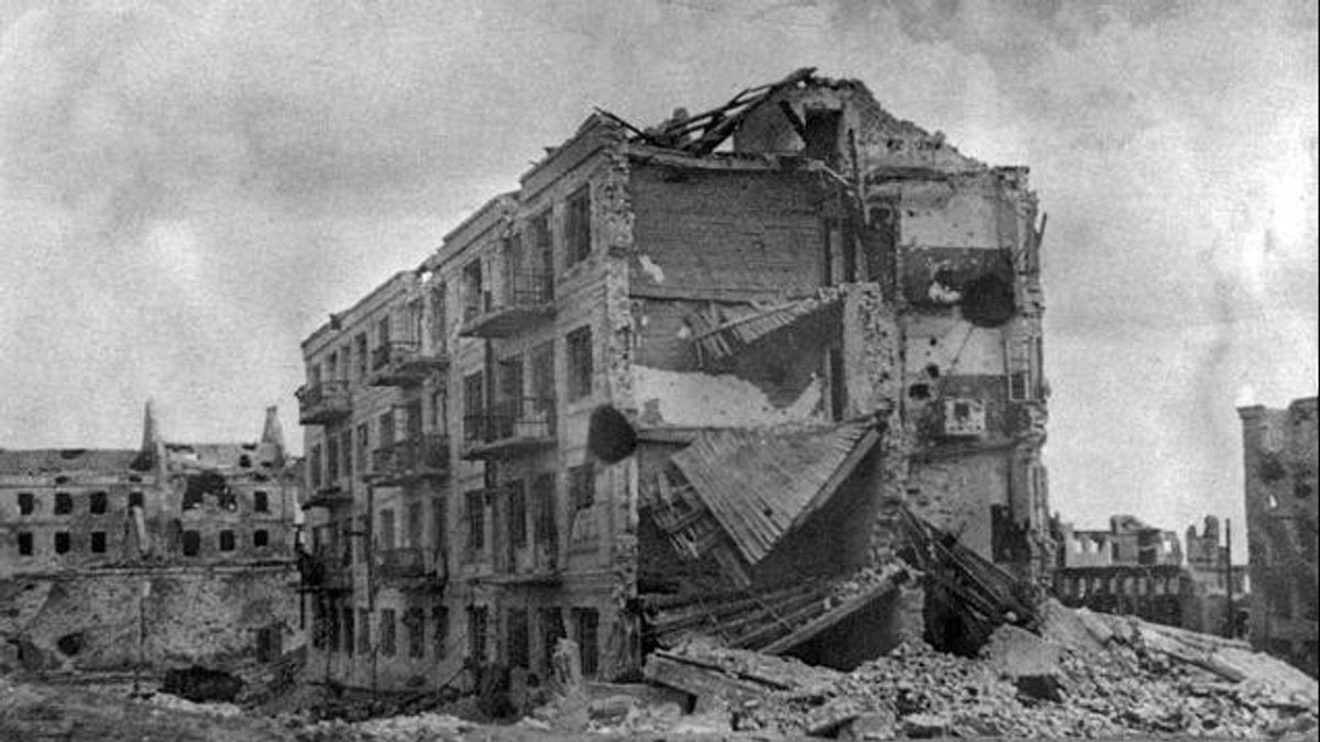 パブロフの家を守る使命 ドイツ人がスターリングラードを焼き払ったときに