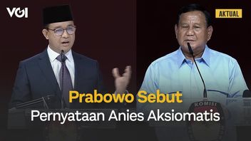 VIDEO: Anies rejette des questions sur le rôle de l'État dans la protection des femmes au Prabowo