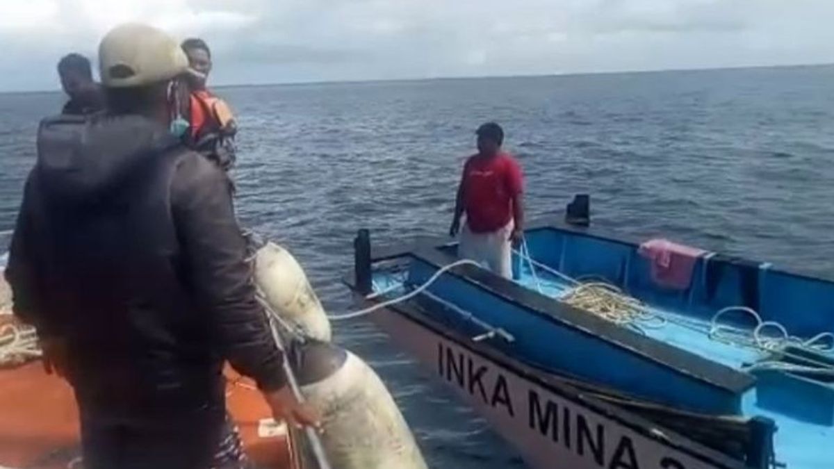 渔民投诉由DKP回应，北马鲁古的数十个Rumpons被整理好
