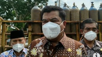 Bupati Lampung Tengah Musa Ahmad Terima 205 Tabung Oksigen, Pastikan Stok Aman untuk Pasien COVID