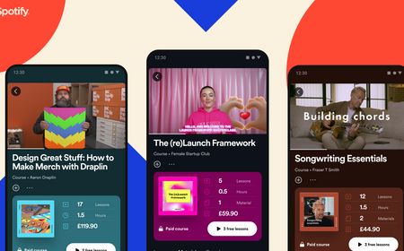 Spotify Menguji Video Pembelajaran di dalam Aplikasi
