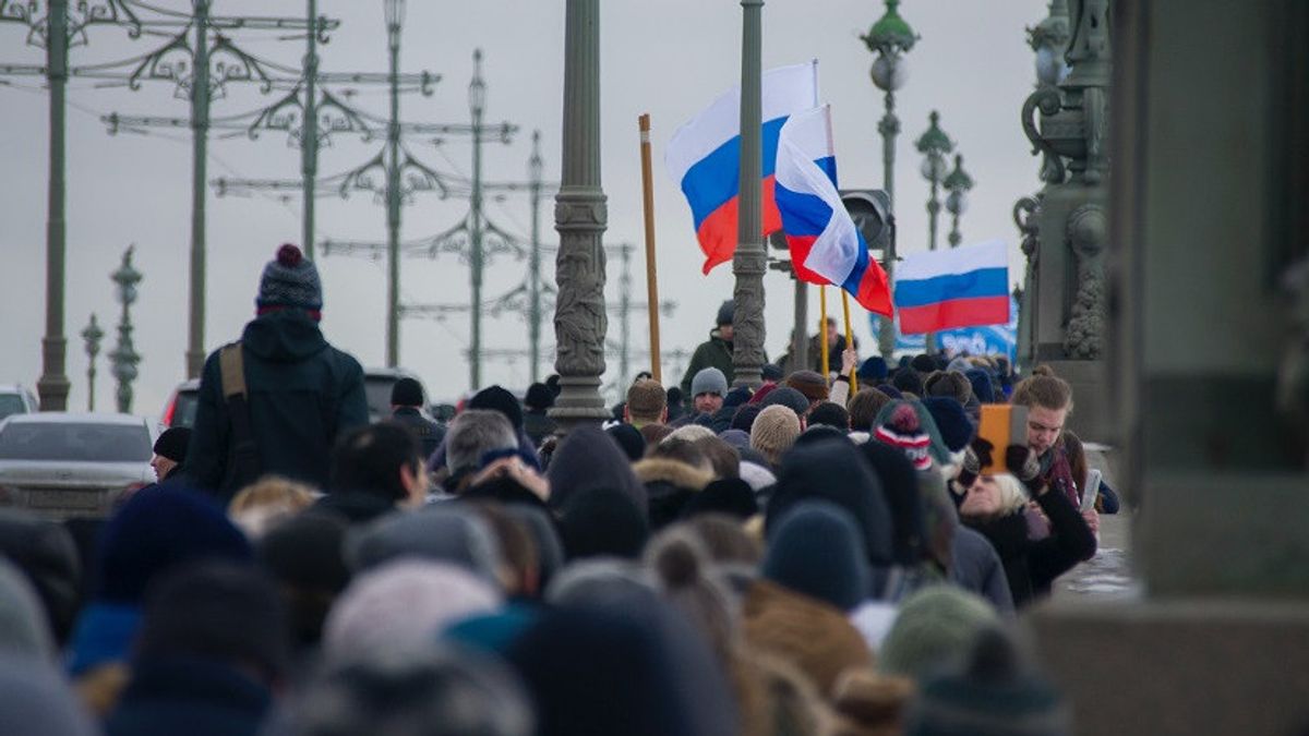 Tolak Vonis Alexei Navalny, Hampir Seribu Orang Ditahan Polisi Rusia