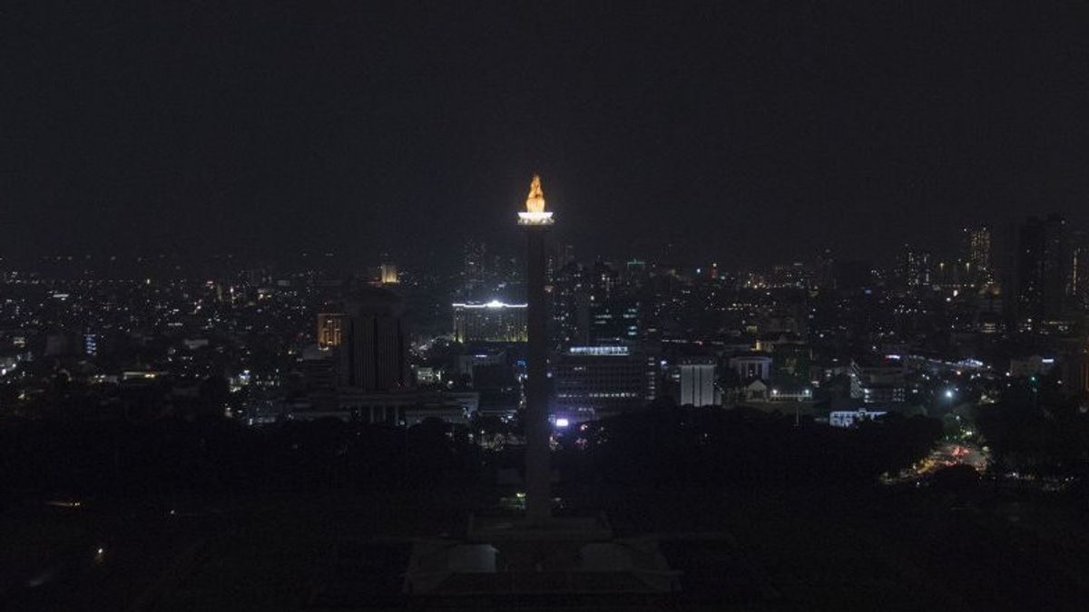 Energy Saving Action July 2, DKI Provincial Government Office Lights To Jakarta Icons Will Be Extinguished For One Hour